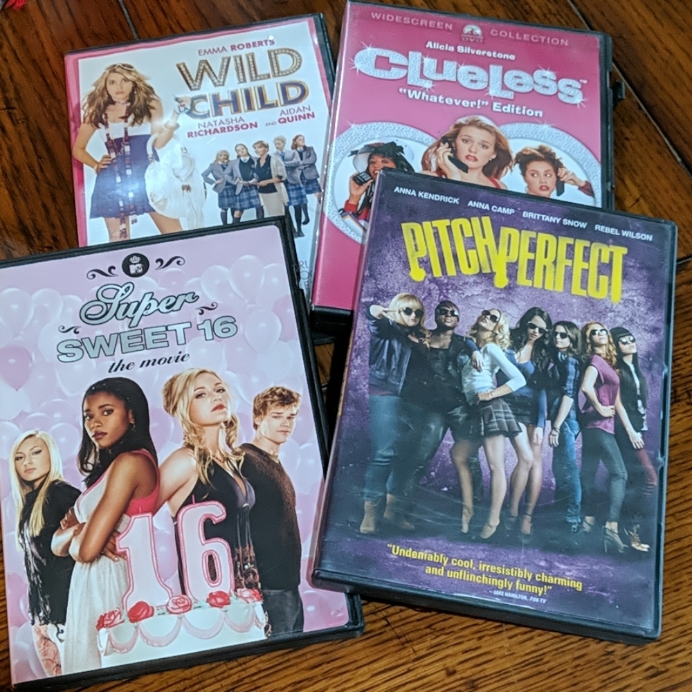 4-DVD Movie's